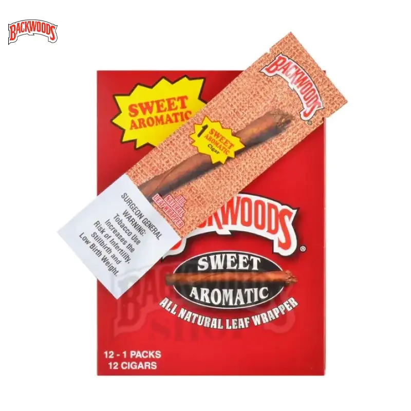 BACKWOODS SINGLES SWEET AROMATIC CIGARS PACK OF 24