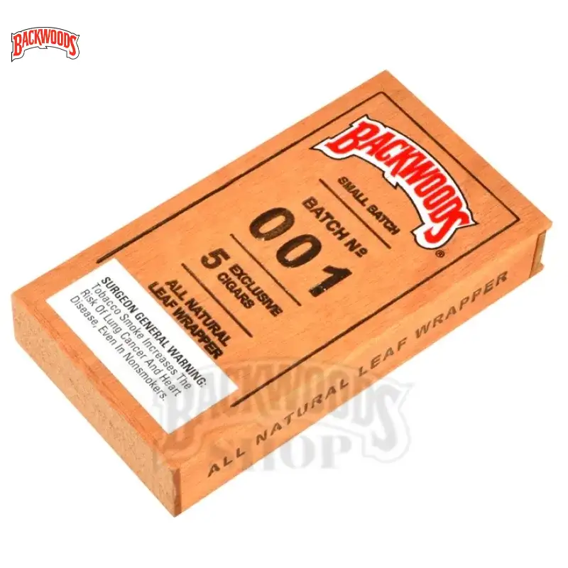 BACKWOODS CIGARS SMALL BATCH 001 PACK OF 5